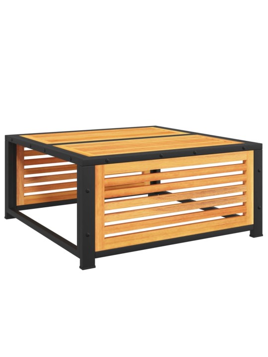 Zahradní stolek 68 x 68 x 30 cm masivní akáciové dřevo