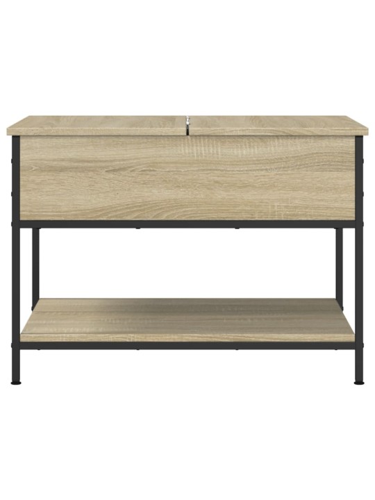 Konferenční stolek dub sonoma 70 x 50 x 50 cm kompozit a kov