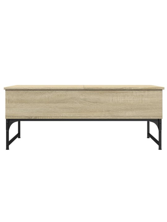 Konferenční stolek dub sonoma 100 x 50 x 40 cm kompozit a kov