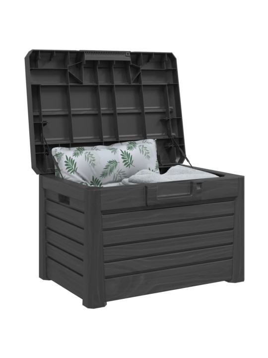 Zahradní box na podušky antracitový 73 x 50,5 x 46,5 cm PP