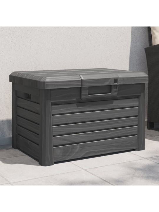 Zahradní box na podušky antracitový 73 x 50,5 x 46,5 cm PP