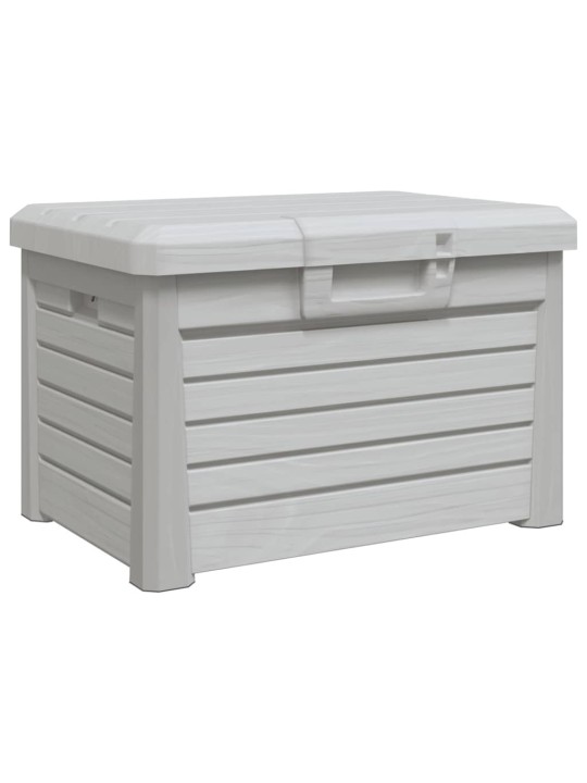 Zahradní box na podušky šedý 73 x 50,5 x 46,5 cm polypropylen