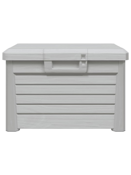 Zahradní box na podušky šedý 73 x 50,5 x 46,5 cm polypropylen