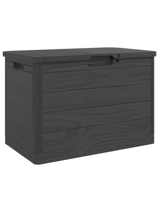 Zahradní box na podušky antracitový 77,5 x 44,5 x 53 cm PP