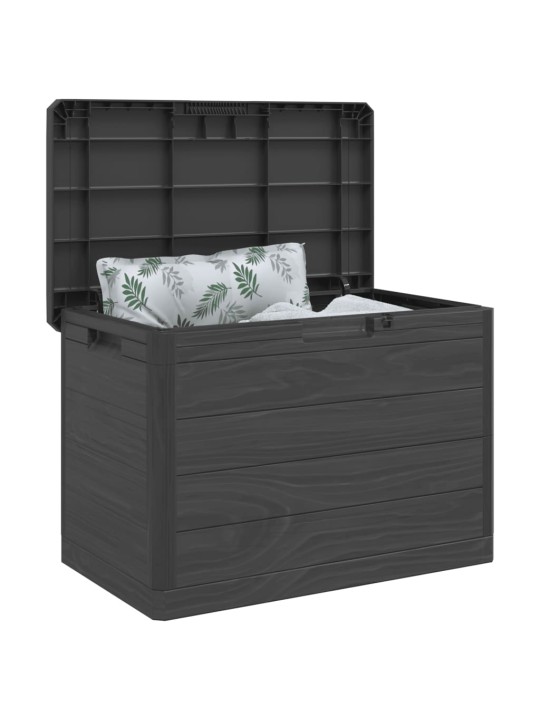 Zahradní box na podušky antracitový 77,5 x 44,5 x 53 cm PP