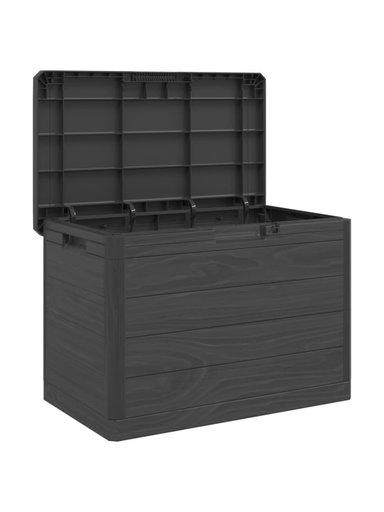Zahradní box na podušky antracitový 77,5 x 44,5 x 53 cm PP