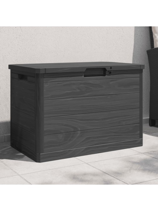 Zahradní box na podušky antracitový 77,5 x 44,5 x 53 cm PP