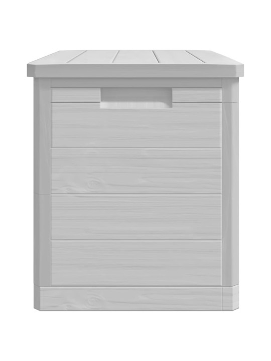 Zahradní box na podušky šedý 77,5 x 44,5 x 53 cm polypropylen