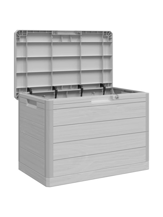 Zahradní box na podušky šedý 77,5 x 44,5 x 53 cm polypropylen