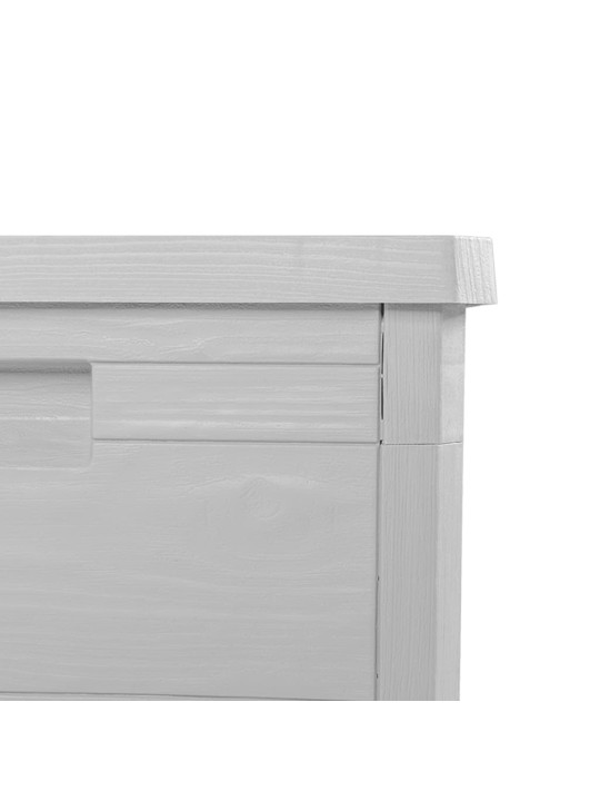 Zahradní box na podušky šedý 77,5 x 44,5 x 53 cm polypropylen