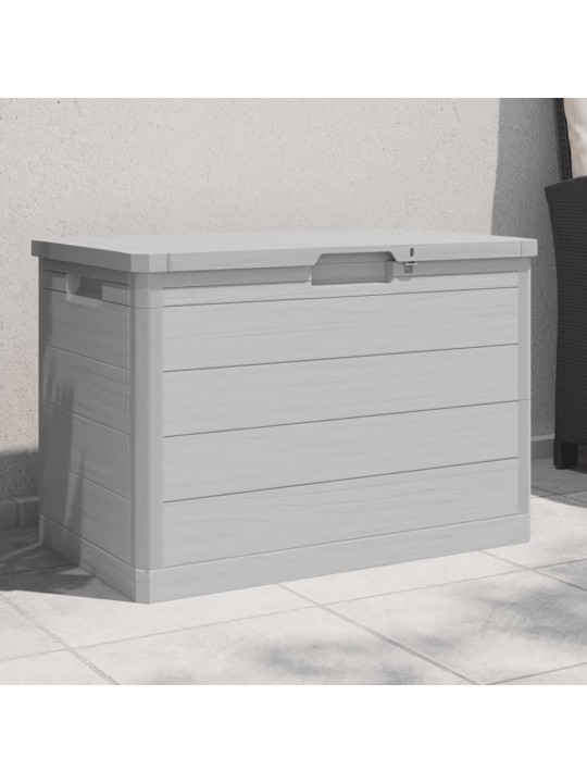 Zahradní box na podušky šedý 77,5 x 44,5 x 53 cm polypropylen
