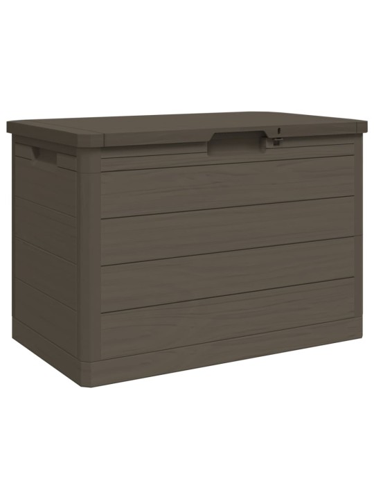 Zahradní box na podušky hnědý 77,5 x 44,5 x 53 cm polypropylen
