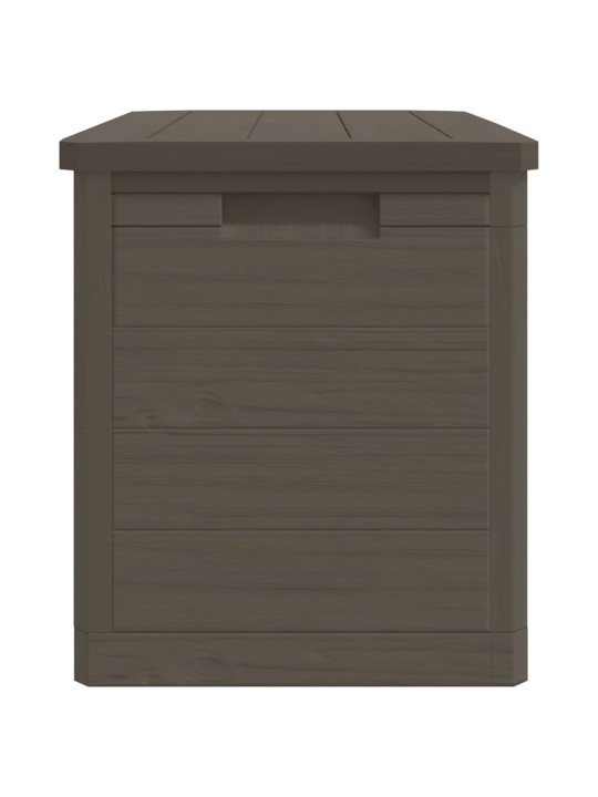 Zahradní box na podušky hnědý 77,5 x 44,5 x 53 cm polypropylen