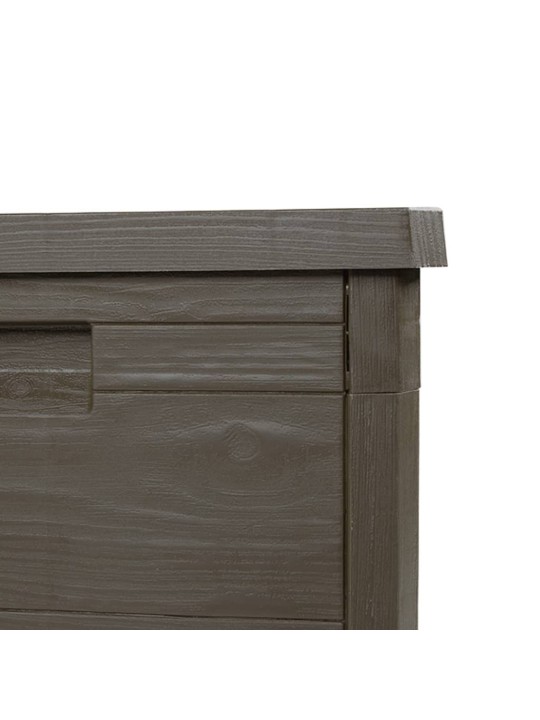 Zahradní box na podušky hnědý 77,5 x 44,5 x 53 cm polypropylen