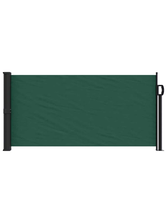 Zatahovací boční markýza tmavě zelená 100 x 300 cm