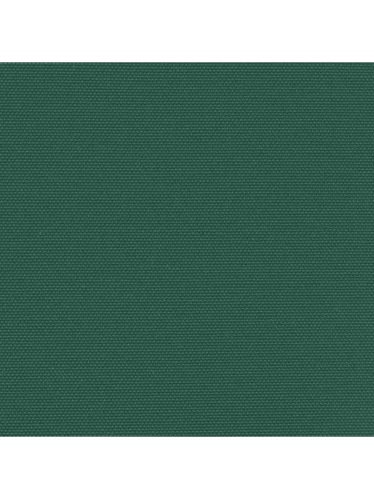 Zatahovací boční markýza tmavě zelená 100 x 300 cm