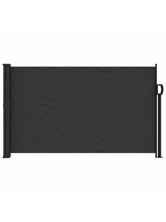 Zatahovací boční markýza černá 117 x 300 cm