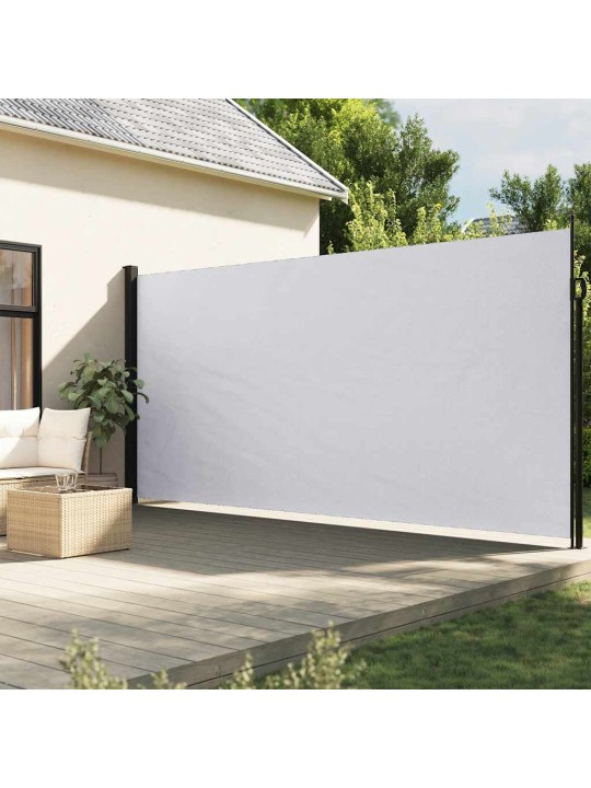 Zatahovací boční markýza bílá 220 x 300 cm