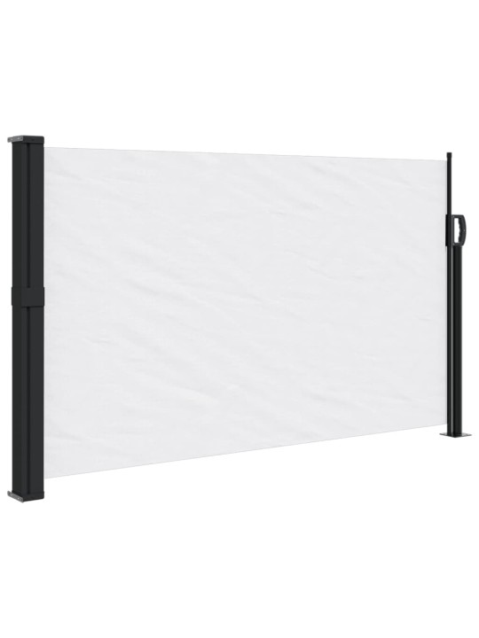 Zatahovací boční markýza bílá 120 x 500 cm