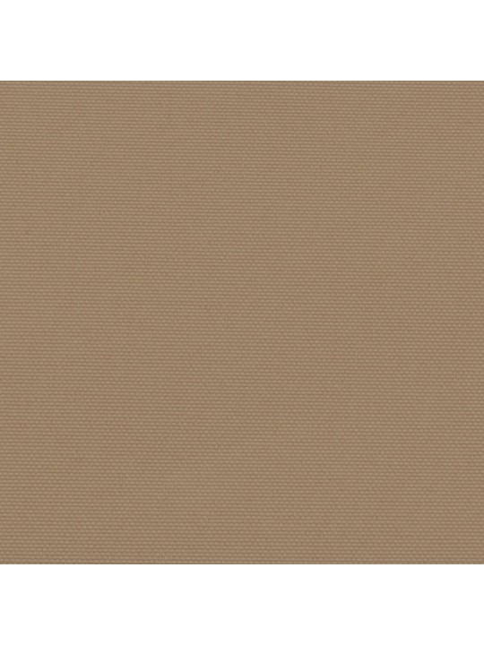 Zatahovací boční markýza taupe 160 x 600 cm