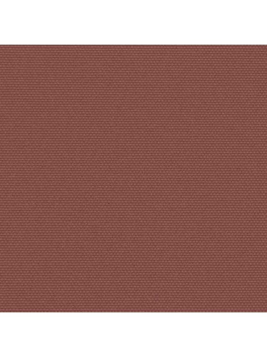 Zatahovací boční markýza hnědá 160 x 600 cm