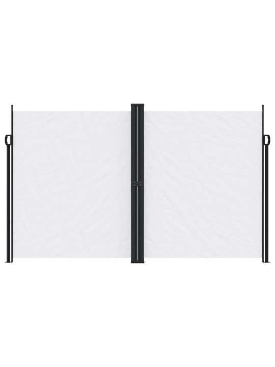 Zatahovací boční markýza bílá 200 x 600 cm