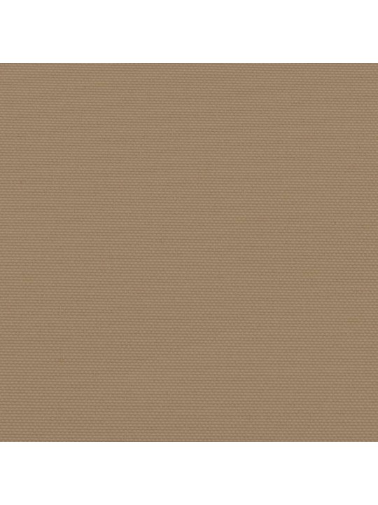 Zatahovací boční markýza taupe 200 x 600 cm