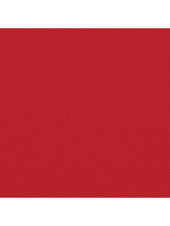 Zatahovací boční markýza červená 160 x 1 000 cm