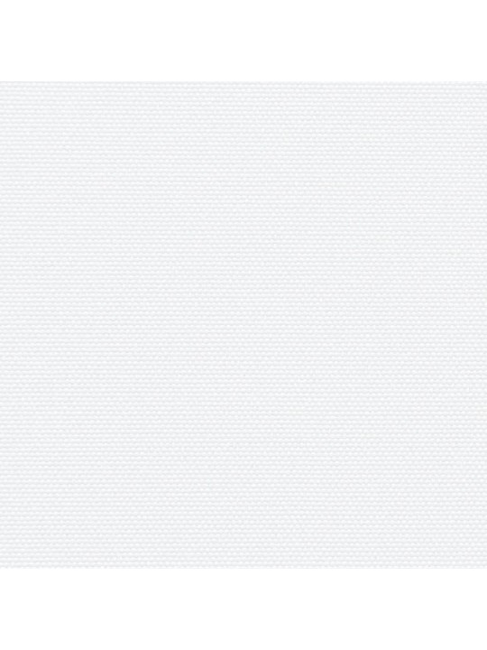 Zatahovací boční markýza bílá 180 x 1 000 cm