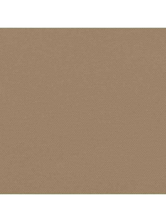 Zatahovací boční markýza taupe 180 x 1 000 cm