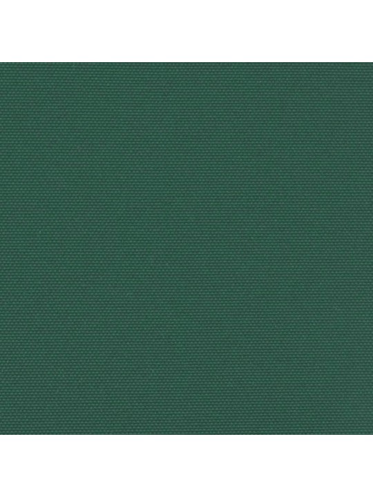 Zatahovací boční markýza tmavě zelená 220 x 1 000 cm