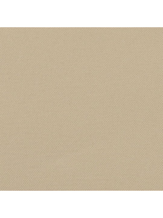 Zatahovací boční markýza béžová 140 x 1 200 cm