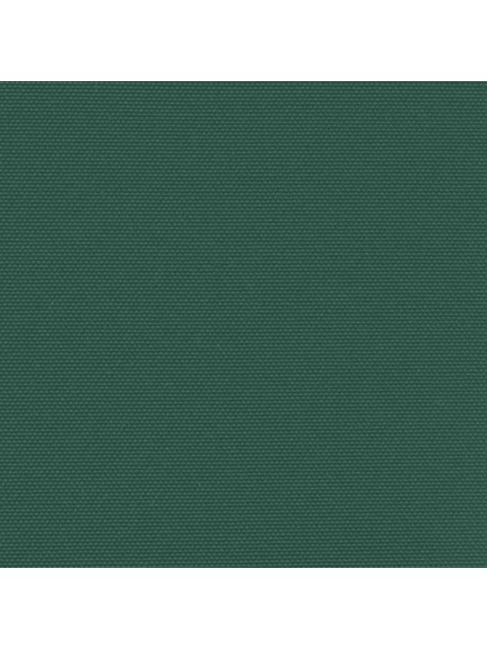Zatahovací boční markýza tmavě zelená 160 x 1 200 cm