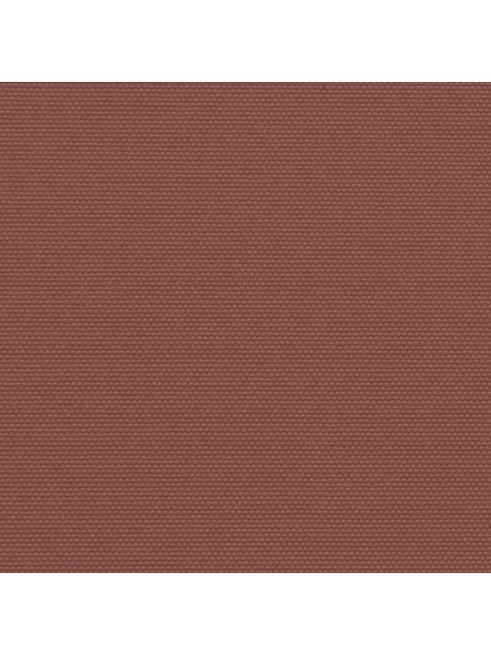 Zatahovací boční markýza hnědá 180 x 1 200 cm