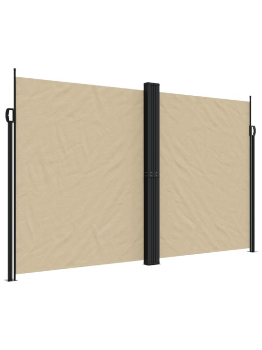 Zatahovací boční markýza béžová 200 x 1 200 cm