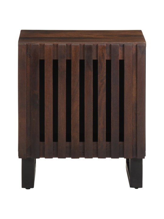 Noční stolky 2 ks 40 x 34 x 46 cm masivní mangovníkové dřevo