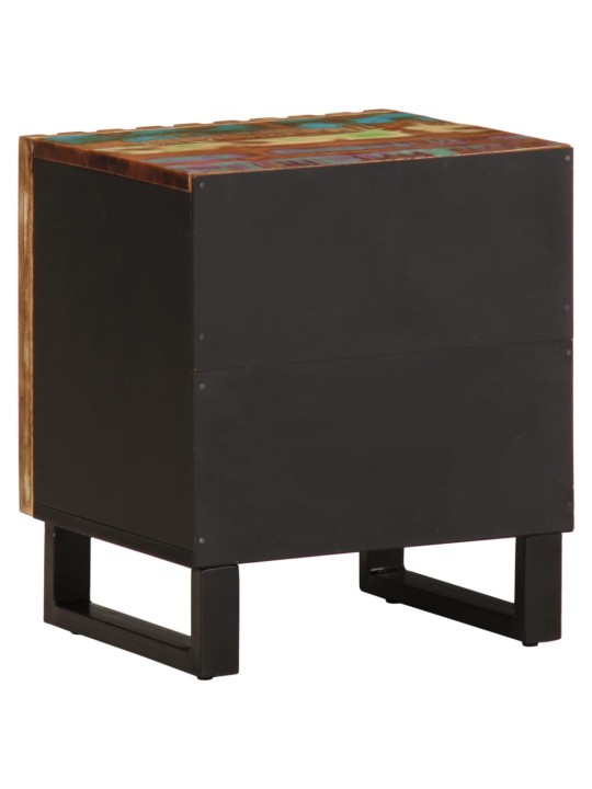 Noční stolky 2 ks 40 x 34 x 46 cm masivní recyklované dřevo