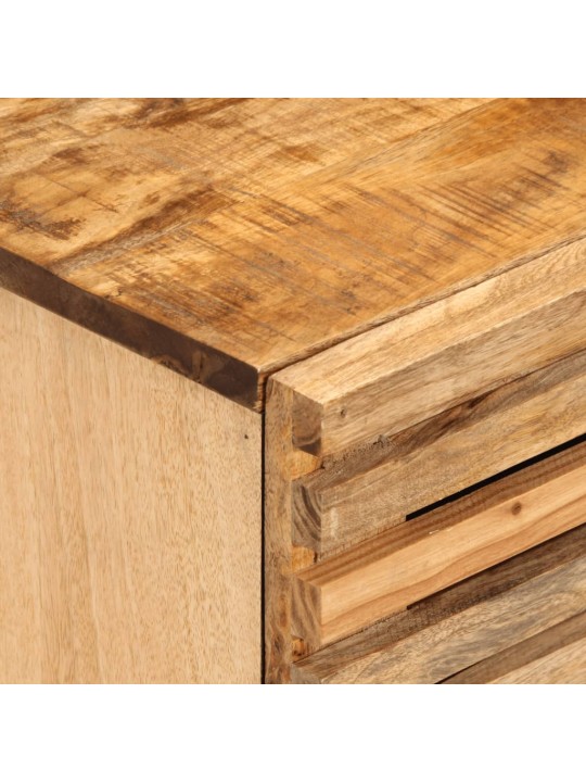 Noční stolky 2 ks 40x34x46 cm masivní hrubé mangovníkové dřevo