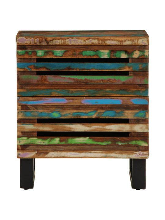 Noční stolky 2 ks 40 x 34 x 46 cm masivní recyklované dřevo