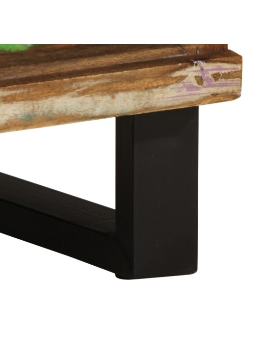 Noční stolky 2 ks 40 x 34 x 46 cm masivní recyklované dřevo
