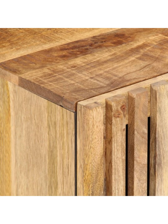 Tv skříňka 105 x 34 x 46 cm masivní hrubé mangovníkové dřevo
