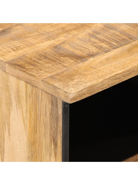 Tv skříňka 70 x 34 x 46 cm masivní hrubé mangovníkové dřevo