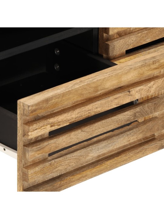 Tv skříňka 70 x 34 x 46 cm masivní hrubé mangovníkové dřevo