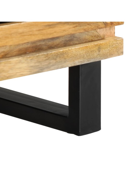 Tv skříňka 70 x 34 x 46 cm masivní hrubé mangovníkové dřevo