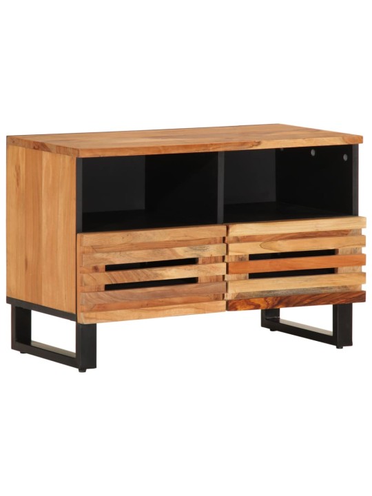 TV skříňka 70 x 34 x 46 cm masivní akáciové dřevo