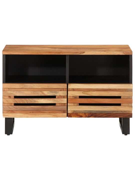 TV skříňka 70 x 34 x 46 cm masivní akáciové dřevo