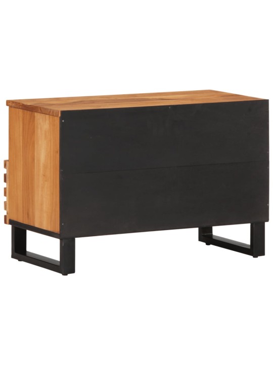 TV skříňka 70 x 34 x 46 cm masivní akáciové dřevo