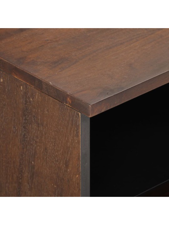 TV skříňka hnědá 70 x 34 x 46 cm masivní mangovníkové dřevo