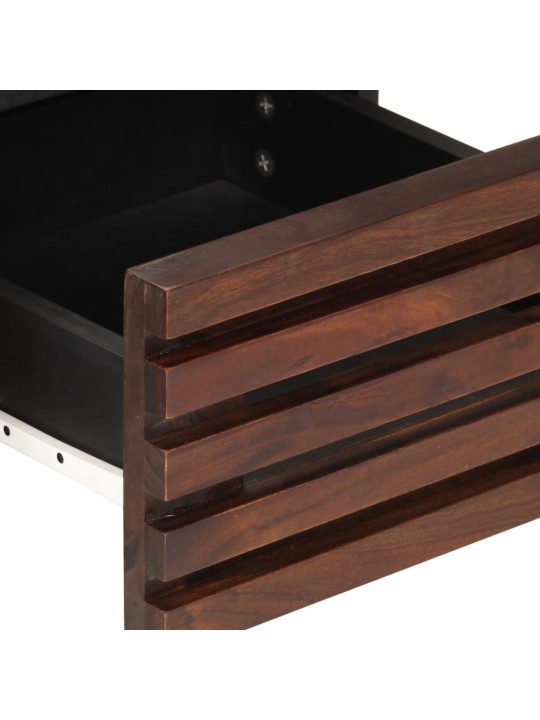 TV skříňka hnědá 70 x 34 x 46 cm masivní mangovníkové dřevo