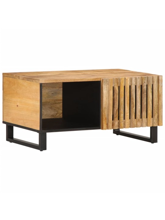 Konferenční stolek 80x51x40 cm masivní hrubé mangovníkové dřevo